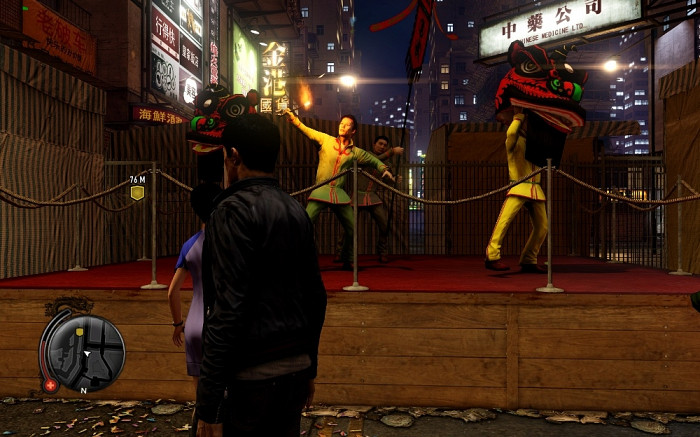 Скриншот из игры Sleeping Dogs