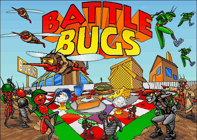 Скриншот из игры Battle Bugs