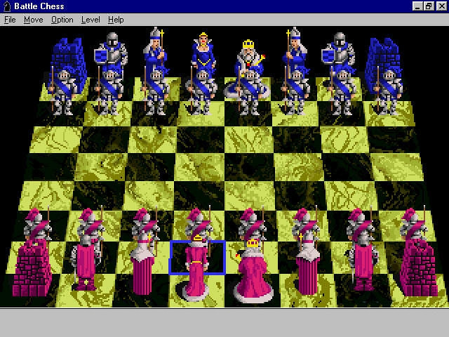 Скриншот из игры Battle Chess: Capture the Queen