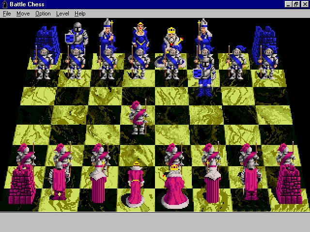 Скриншот из игры Battle Chess: Capture the Queen