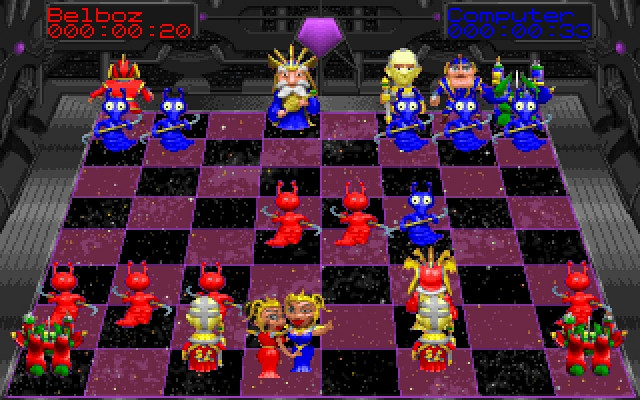 Скриншот из игры Battle Chess 4000