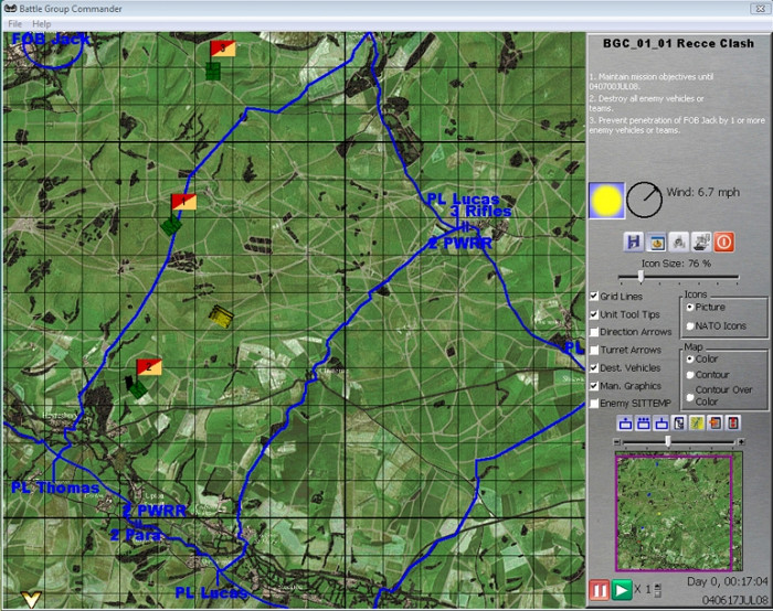 Скриншот из игры Battle Group Commander: Episode One