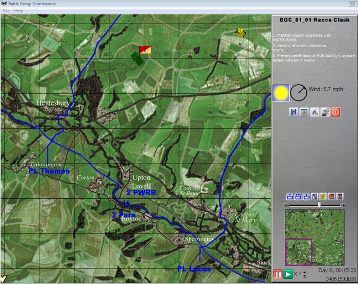 Скриншот из игры Battle Group Commander: Episode One