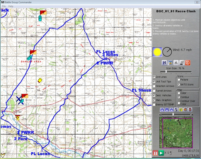 Скриншот из игры Battle Group Commander: Episode One