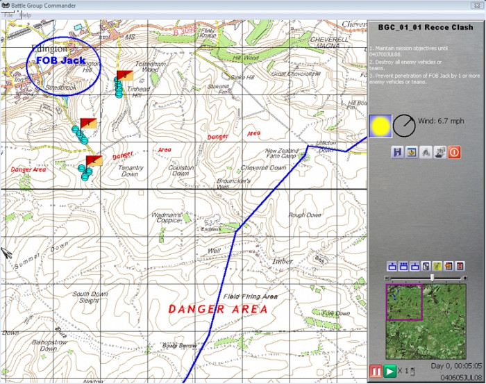 Скриншот из игры Battle Group Commander: Episode One