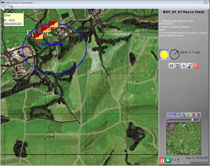 Скриншот из игры Battle Group Commander: Episode One