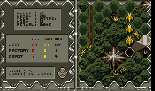 Скриншот из игры Battle Isle