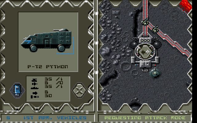 Скриншот из игры Battle Isle '93
