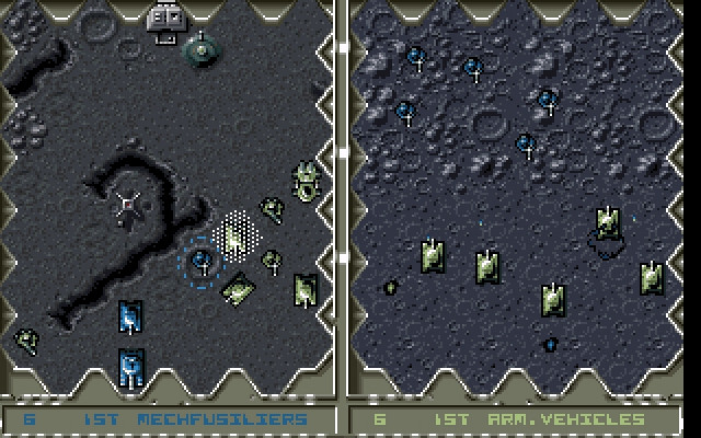 Скриншот из игры Battle Isle '93
