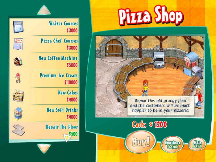 Скриншот из игры Turbo Pizza