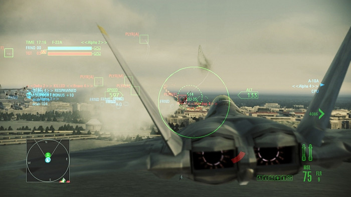 Скриншот из игры Ace Combat: Assault Horizon