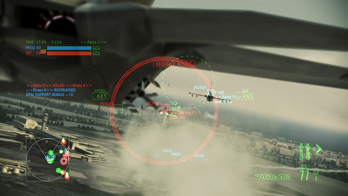 Скриншот из игры Ace Combat: Assault Horizon