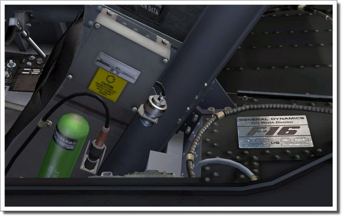 Скриншот из игры F-16 Fighting Falcon