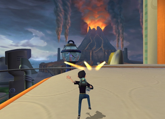 Скриншот из игры Meet the Robinsons