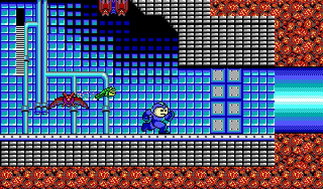 Скриншот из игры Mega Man