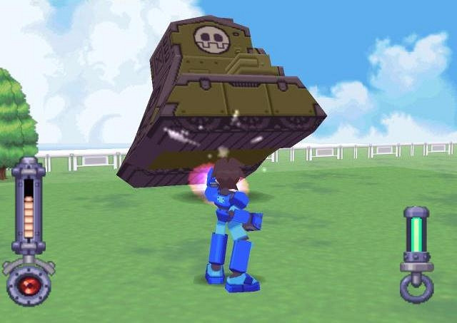 Скриншот из игры Mega Man Legends