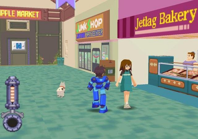 Скриншот из игры Mega Man Legends