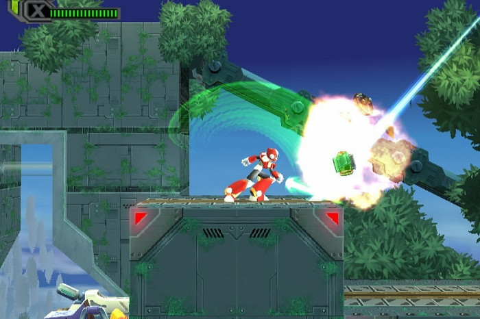 Скриншот из игры Mega Man X8
