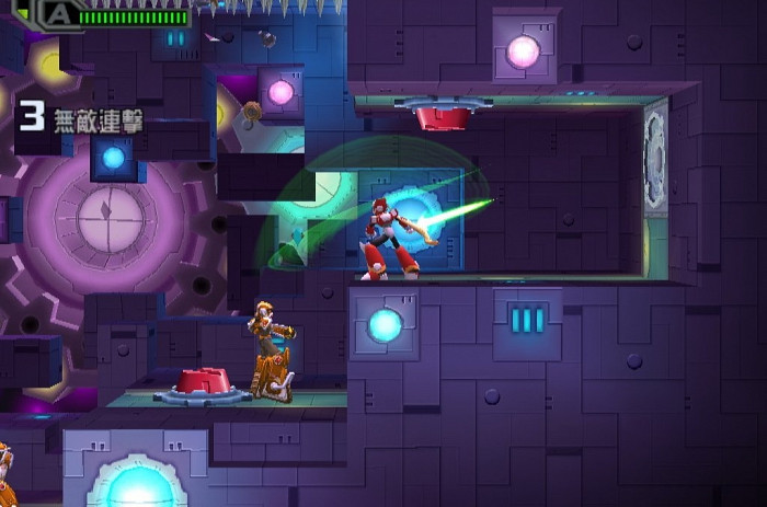 Скриншот из игры Mega Man X8