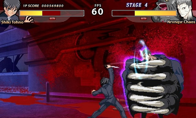 Скриншот из игры Melty Blood: ReAct