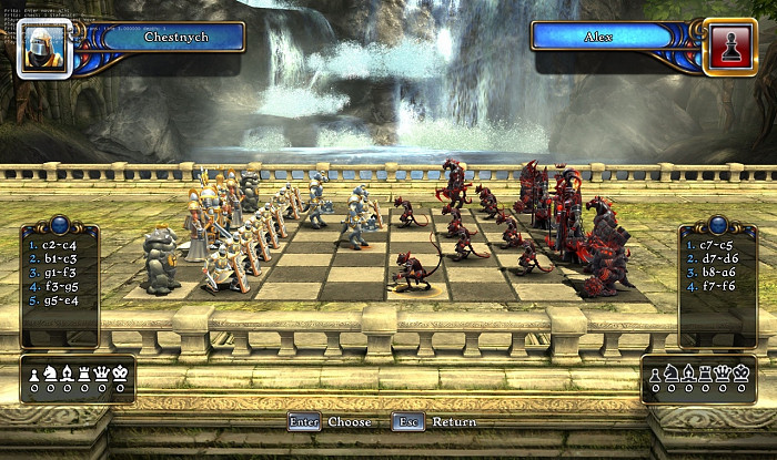 Скриншот из игры Battle vs. Chess