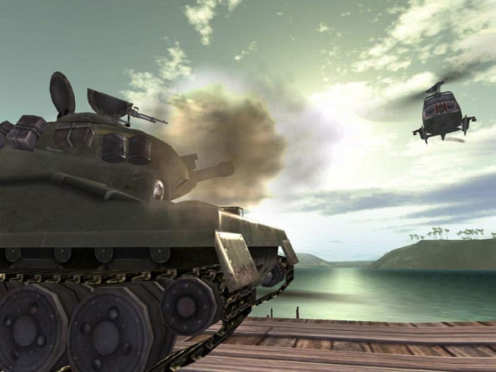 Скриншот из игры Battlefield Vietnam