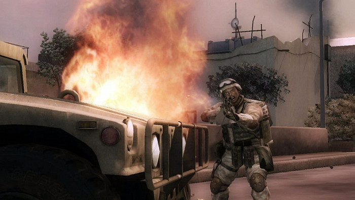 Скриншот из игры Battlefield 2: Modern Combat