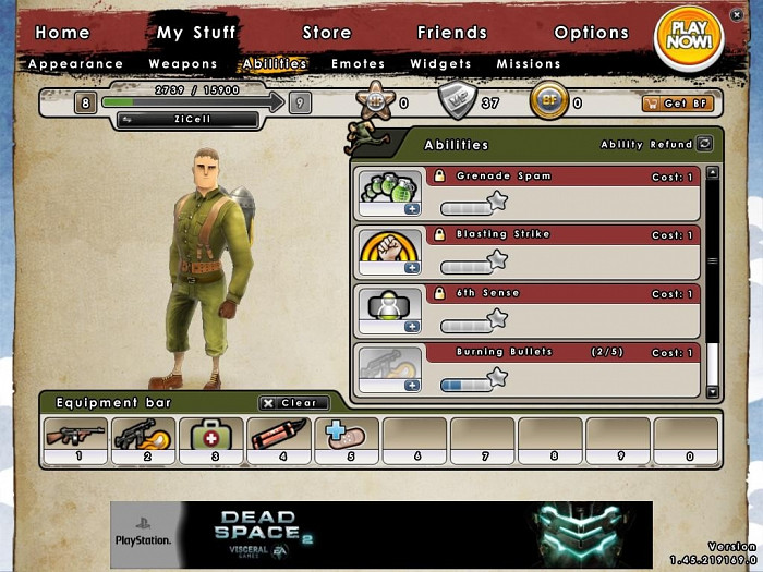 Скриншот из игры Battlefield Heroes