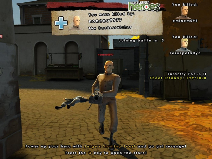 Скриншот из игры Battlefield Heroes