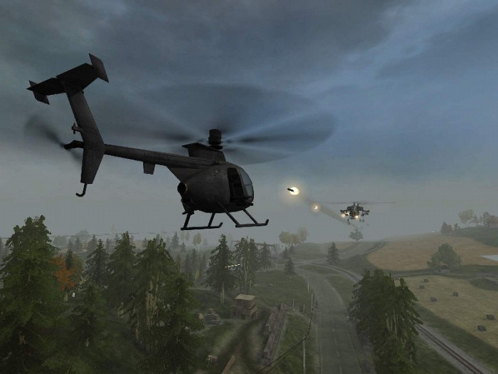 Скриншот из игры Battlefield 2: Armored Fury