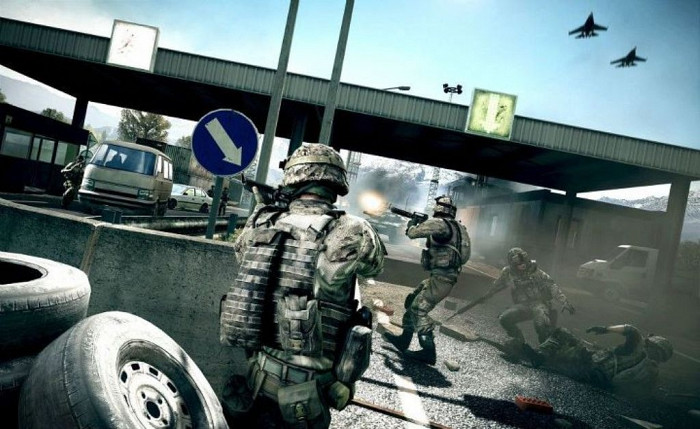 Скриншот из игры Battlefield 3