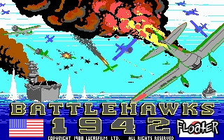 Скриншот из игры Battlehawks 1942