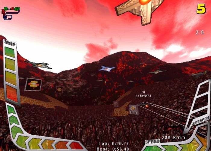Скриншот из игры Battlerace 3D