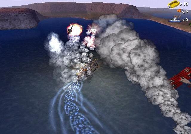 Скриншот из игры Battleship: Surface Thunder