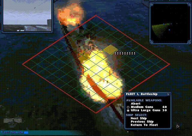 Скриншот из игры Battleship (1997/II)