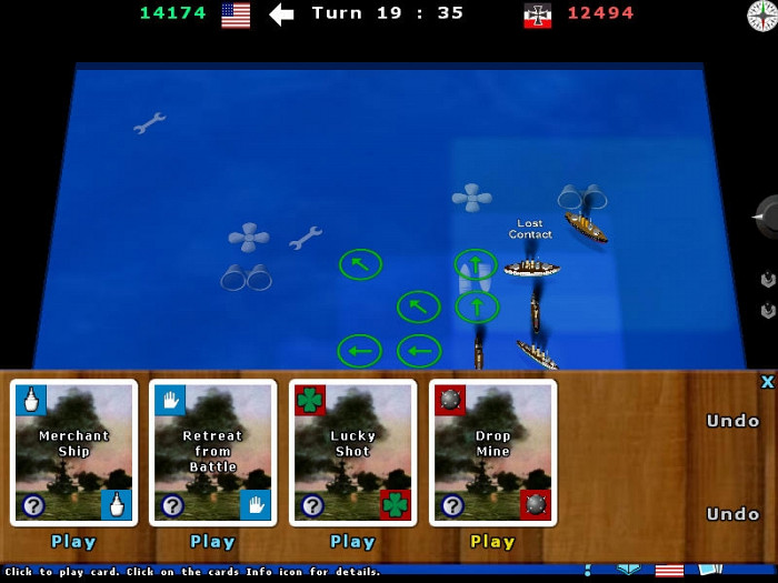 Скриншот из игры Battleship Chess