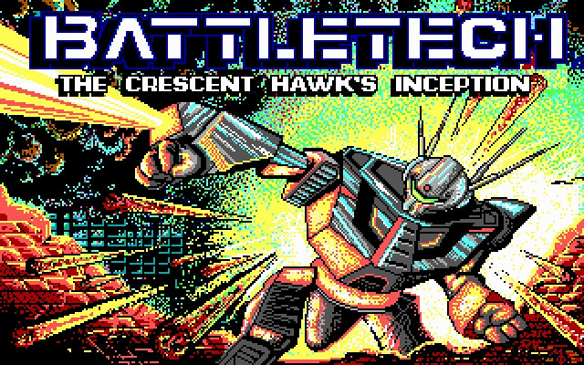 Обложка игры Battletech: The Crescent Hawk's Revenge