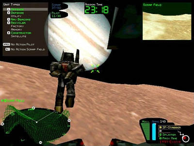 Скриншот из игры Battlezone: The Red Odyssey