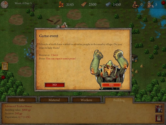 Скриншот из игры Be a King