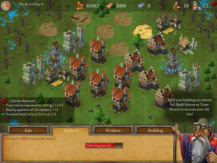 Скриншот из игры Be a King