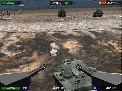Скриншот из игры Beach Head 2000