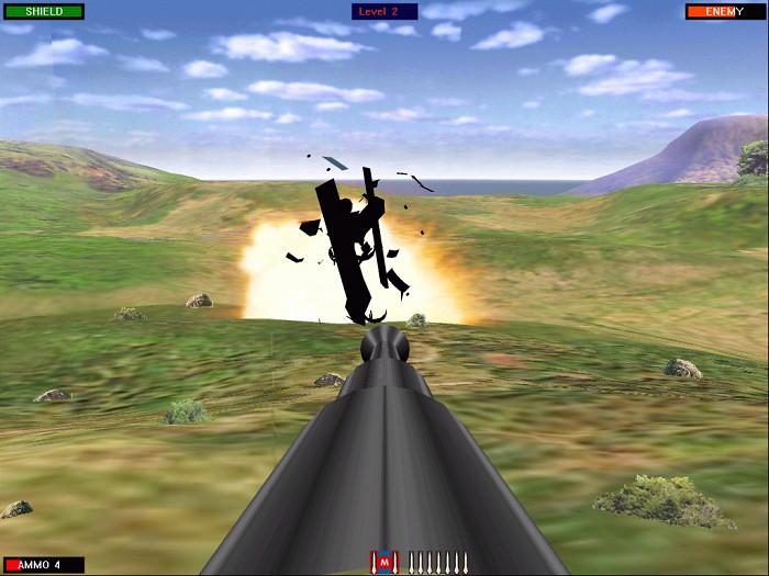 Скриншот из игры Beach Head 2002