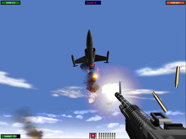 Скриншот из игры Beach Head Desert War