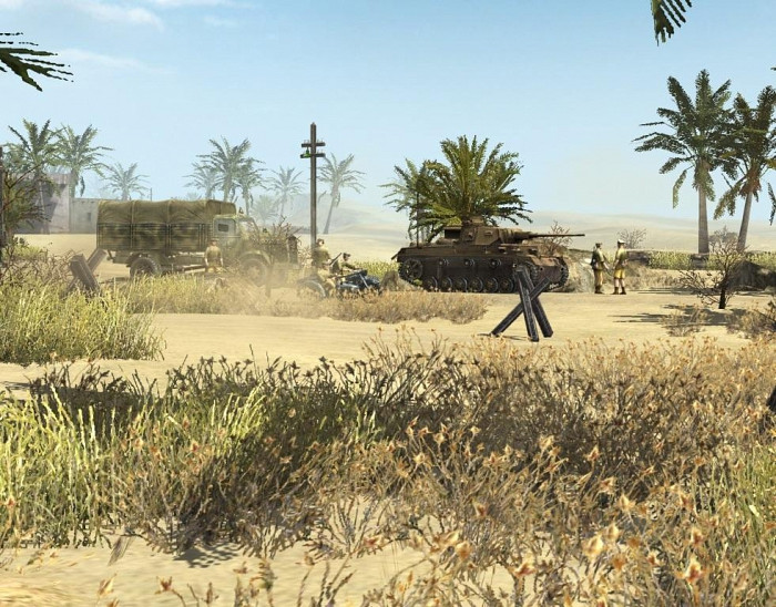 Скриншот из игры Men of War