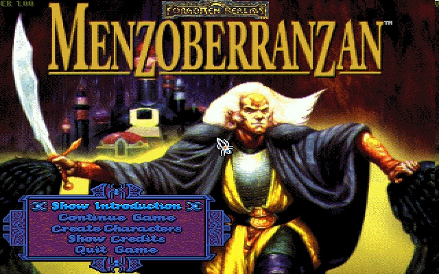 Скриншот из игры Menzoberranzan