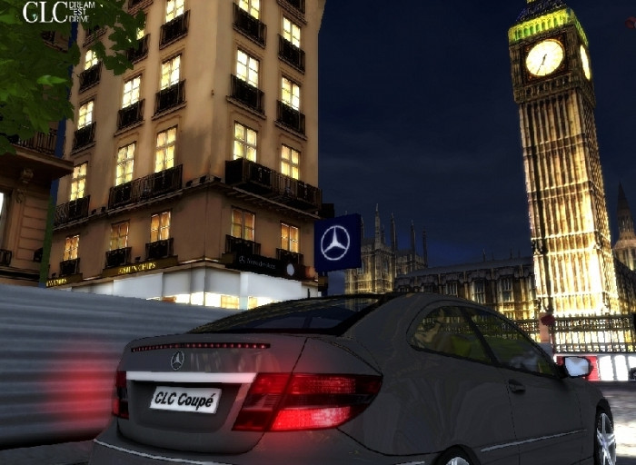 Скриншот из игры Mercedes CLC Dream Test Drive