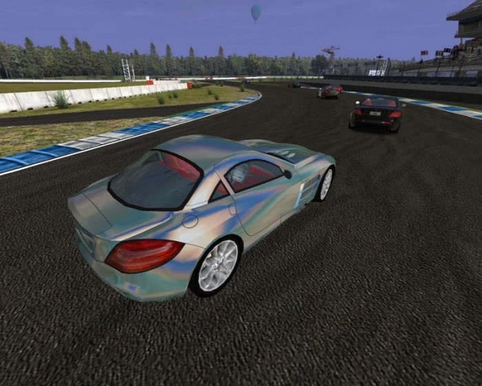 Скриншот из игры Mercedes World Racing