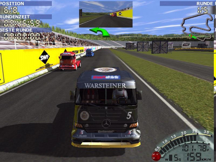 Обложка игры Mercedes-Benz Truck Racing