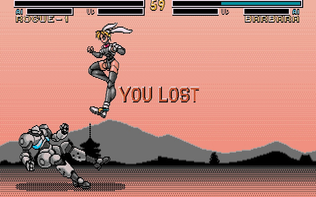 Скриншот из игры Metal & Lace: The Battle of the Robo Babes