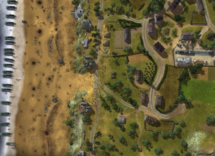 Скриншот из игры D-Day